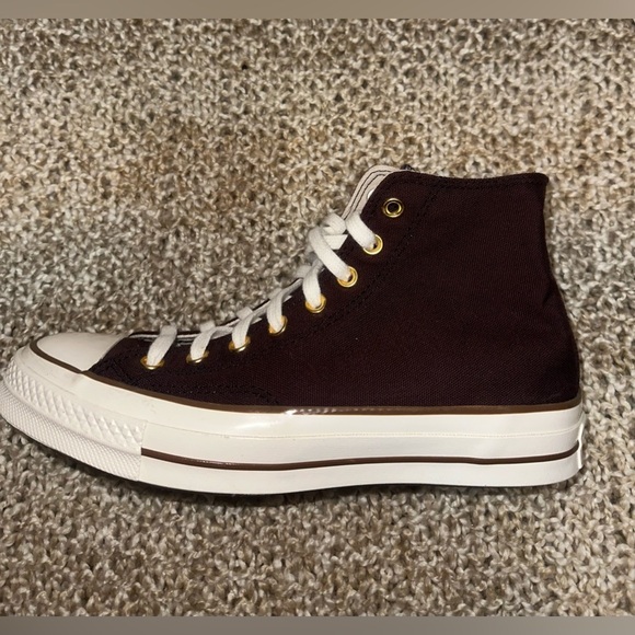 Converse Chuck Taylor Hightops brown women’s size 9.5 men’s size 7.5 - Picture 3 of 9
